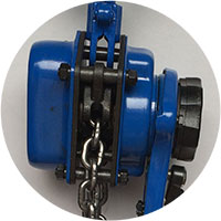 飛鴿手扳葫蘆0.75噸側(cè)視圖