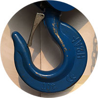 飛鴿手拉葫蘆10噸正品吊鉤的實(shí)拍圖