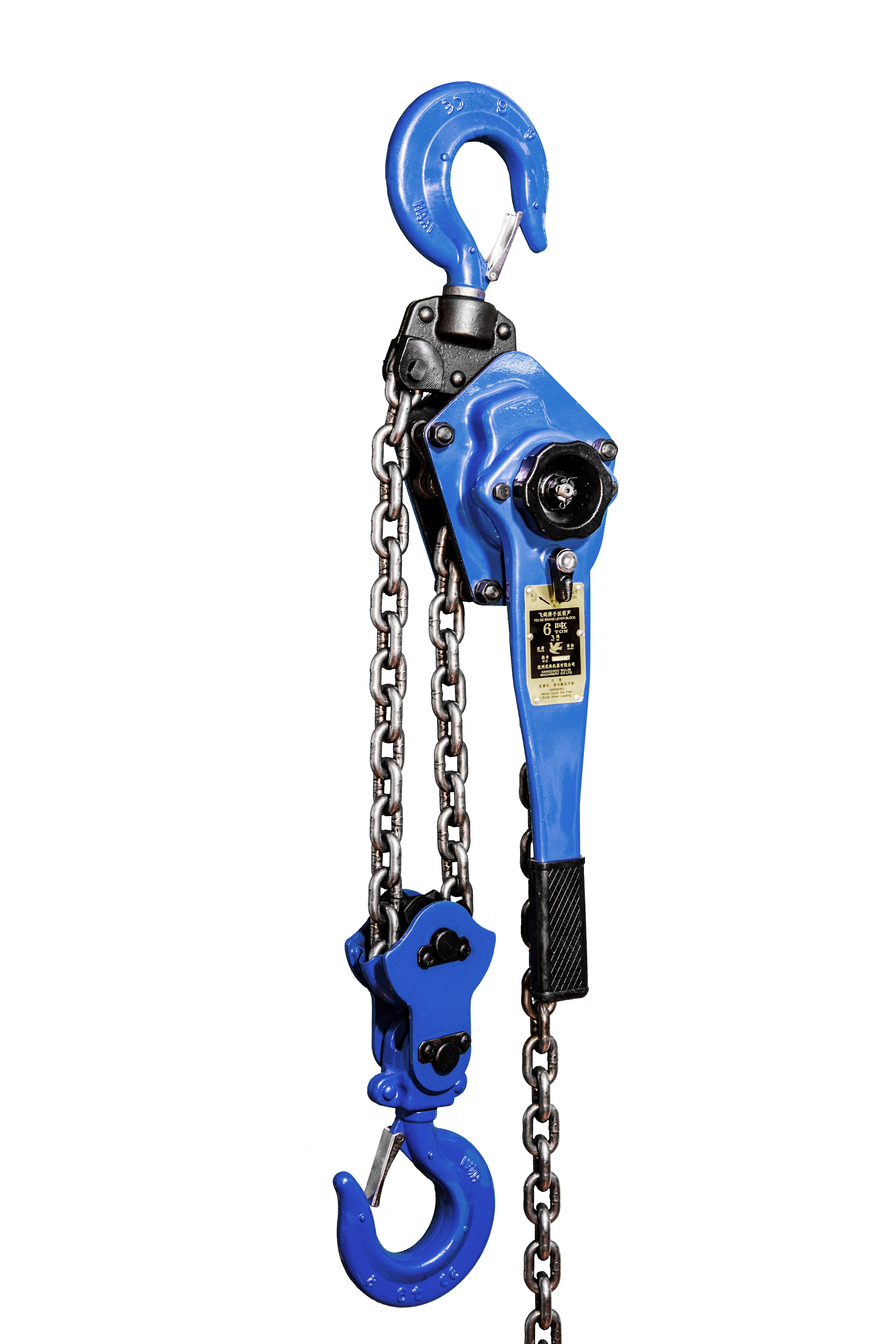 6噸飛鴿手扳葫蘆整體圖